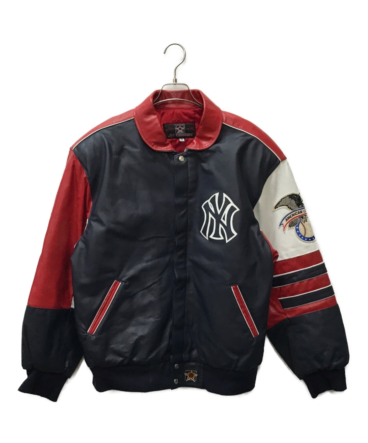 代引き手数料無料 XL NEW リバーシブル YORK METS DESIGN スタジャン