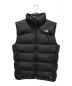 THE NORTH FACE（ザ ノース フェイス）の古着「NUPTSE 2 VEST/ダウンベスト」｜ブラック