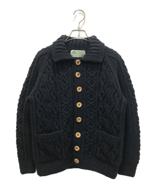 STRATHTAY（ストラステイ）STRATHTAY (ストラステイ) 3A LUMBER CARDIGAN ネイビー サイズ:不明（実寸参照）の古着・服飾アイテム