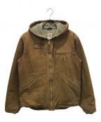 CarHarttカーハート）の古着「J141 Sandstone Sierra Jacket/サンドストーンシエラジャケット」｜ブラウン