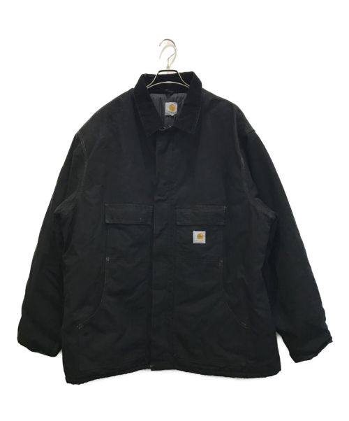 CarHartt（カーハート）CarHartt (カーハート) DUCK TRADITIONALCOAT/ダックトラディショナルコート ブラック サイズ:3XLの古着・服飾アイテム