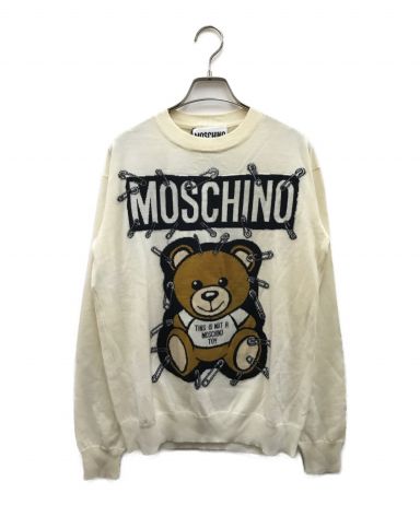 【中古・古着通販】MOSCHINO (モスキーノ) テディベアニット