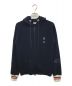 MONCLER×FRAGMENT HIROSHI FUJIWARA（モンクレール×フラグメント ヒロシフジワラ）の古着「カシミヤ混 ジップアップニットパーカー」｜ネイビー