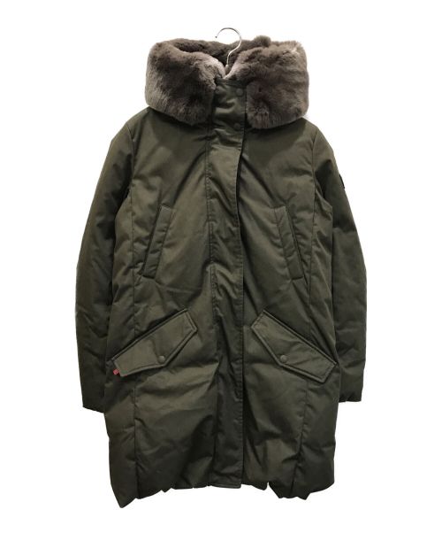 WOOLRICH（ウールリッチ）WOOLRICH (ウールリッチ) COCOON PARKA ダウンコート カーキ サイズ:XSの古着・服飾アイテム