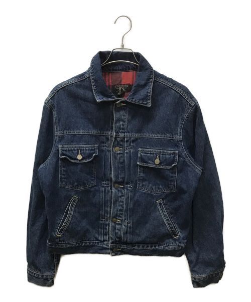 RRL（ダブルアールエル）RRL (ダブルアールエル) 90’ｓデニムジャケット インディゴ サイズ:Lの古着・服飾アイテム