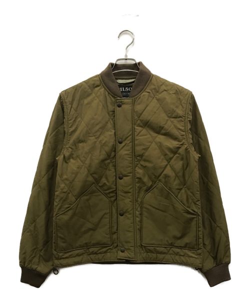 FILSON（フィルソン）FILSON (フィルソン) キルティングジャケット ブラウン サイズ:XSの古着・服飾アイテム