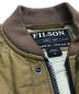 中古・古着 FILSON (フィルソン) キルティングジャケット ブラウン サイズ:XS：7800円