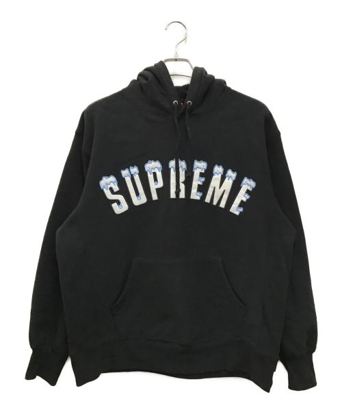 SUPREME（シュプリーム）SUPREME (シュプリーム) アイス アーチロゴ パーカー ブラック サイズ:MEDIUMの古着・服飾アイテム