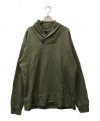 NIGEL CABOURNナイジェルケーボン）の古着「SHAWL COLLAR SWEAT SHIRT」｜オリーブ