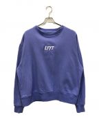 LFYTエルエフワイティー）の古着「LFYT BOX LOGO CREWNECK SWEATSHIRT」｜スカイブルー