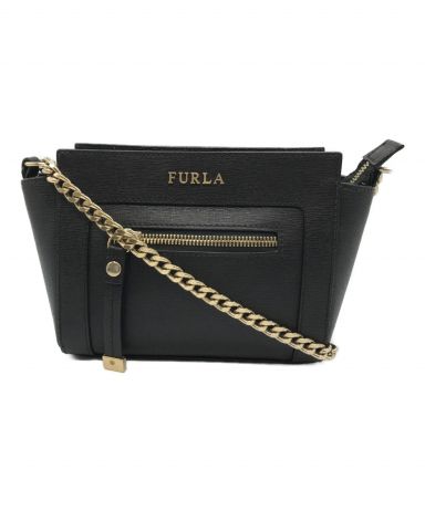 [中古]FURLA(フルラ)のレディース バッグ MINI GINEVRA ミニチェーンショルダーバッグ