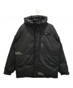 Schott×And Aショット×アンド エー）の古着「別注2TONE DOWN JACKET」｜ブラック