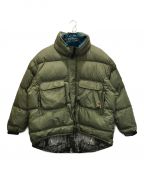 Schottショット）の古着「MASSIVE POCKET REVERSIBLE JACKET 中綿ジャケット」｜カーキ