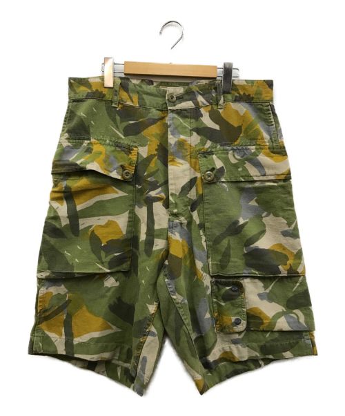 NIGEL CABOURN LYBRO（ナイジェルケーボン ライブロ）NIGEL CABOURN LYBRO (ナイジェルケーボン ライブロ) P-51 TOOL SHORT CAMO カーキ サイズ:SIZE 34の古着・服飾アイテム