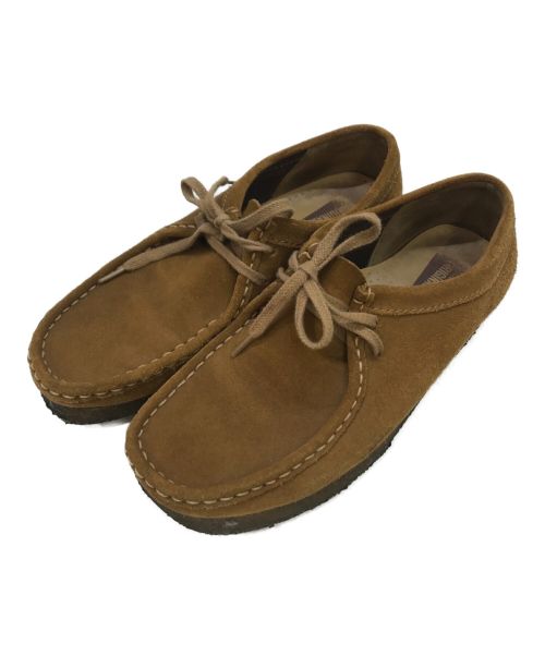 CLARKS ORIGINAL（クラークスオリジナルズ）CLARKS ORIGINAL (クラークスオリジナルズ) WALLABEE スエード デザートブーツ キャメル サイズ:25.5の古着・服飾アイテム