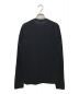 JIL SANDER (ジルサンダー) シルク混クルーネックニット ブラック サイズ:48：5800円