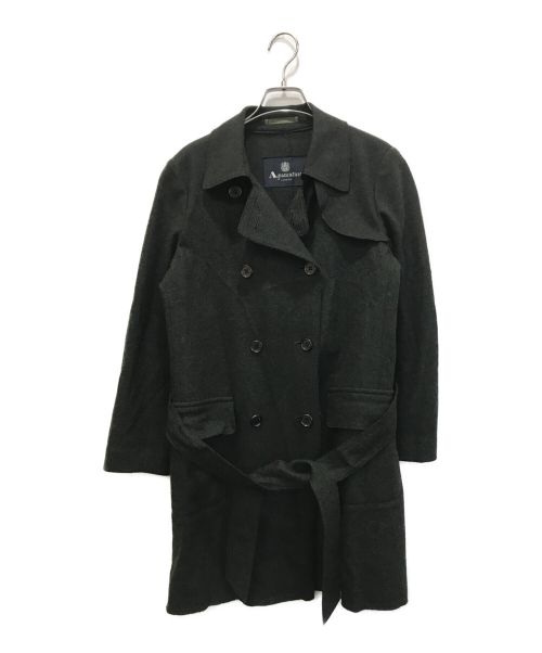 Aquascutum（アクアスキュータム）Aquascutum (アクアスキュータム) ウールコート オリーブ サイズ:10の古着・服飾アイテム