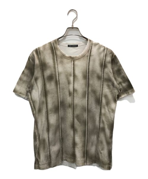 ISSEY MIYAKE（イッセイミヤケ）ISSEY MIYAKE (イッセイミヤケ) 製品染め切替Tシャツ ベージュ サイズ:2の古着・服飾アイテム