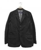 COMME des GARCONSコムデギャルソン）の古着「製品染めポリ縮絨テーラードジャケット」｜ブラック