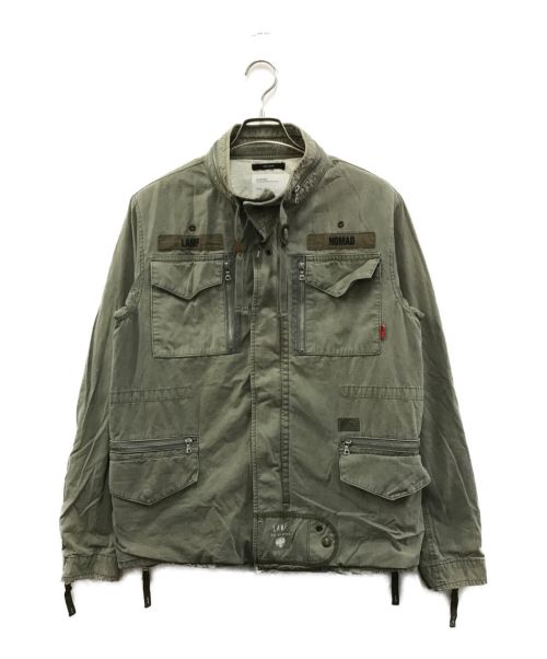 WTAPS（ダブルタップス）WTAPS (ダブルタップス) M-65 ミリタリージャケット カーキ サイズ:不明（実寸参照）の古着・服飾アイテム