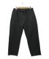 POST O'ALLS（ポストオーバーオールズ）の古着「E-Z Lax 3 cotton covert pants」｜ブラック