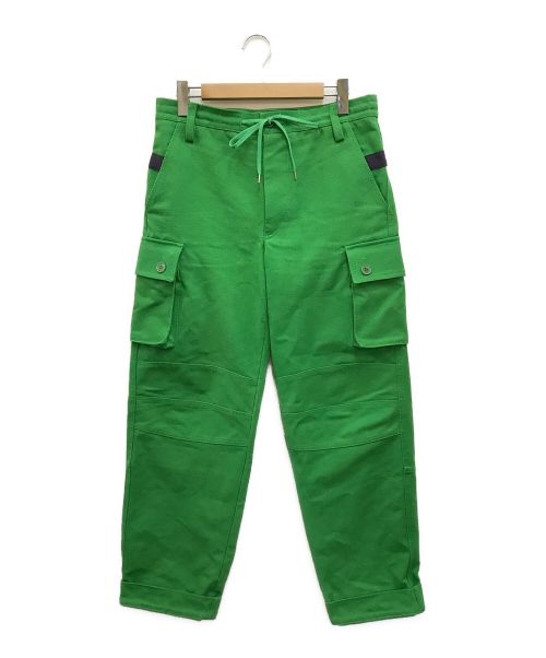 jacquemus（ジャックムス）jacquemus (ジャックムス) LE SPLASH Zipped Ankle GIARDINO Cotton Cargo Pants ベージュ サイズ:44の古着・服飾アイテム