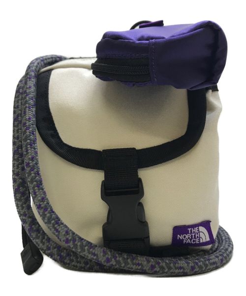 THE NORTHFACE PURPLELABEL（ザ・ノースフェイス パープルレーベル）THE NORTHFACE PURPLELABEL (ザ ノースフェイス パープルレーベル) Stroll Utility Case ホワイト×パープルの古着・服飾アイテム