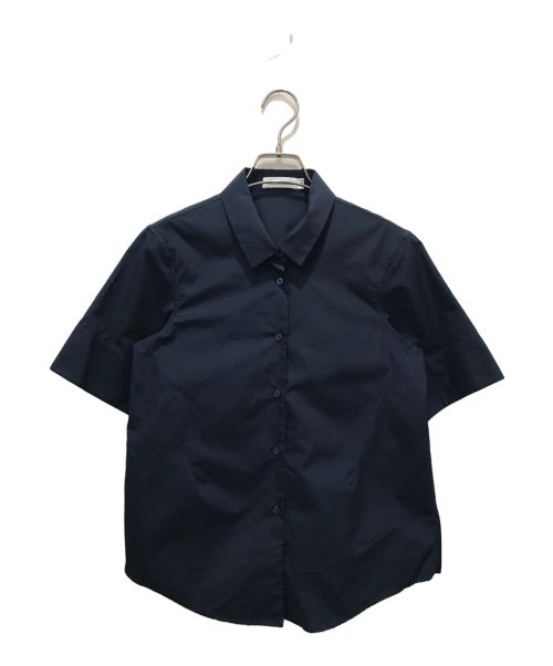 JIL SANDER（ジルサンダー）JIL SANDER (ジルサンダー) 半袖シャツ ネイビー サイズ:34の古着・服飾アイテム