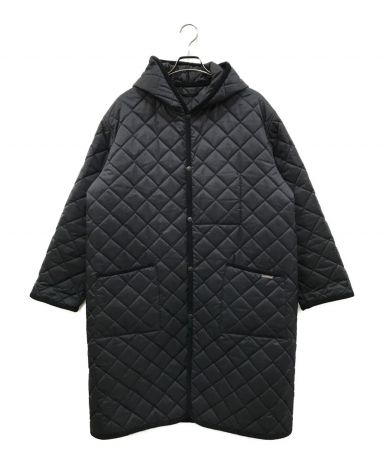 [中古]LAVENHAM(ラベンハム)のメンズ コート 17AW DUNSTALL フード付 オーバーサイズ キルティングコート