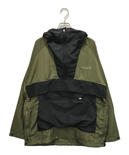 Fin ch（フィンチ）Fin ch (フィンチ) アノラックパーカー オリーブ サイズ:Lの古着・服飾アイテム