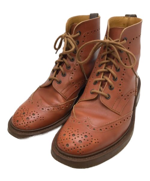 Tricker's（トリッカーズ）Tricker's (トリッカーズ) カントリーブーツ ブラウン サイズ:7.5の古着・服飾アイテム