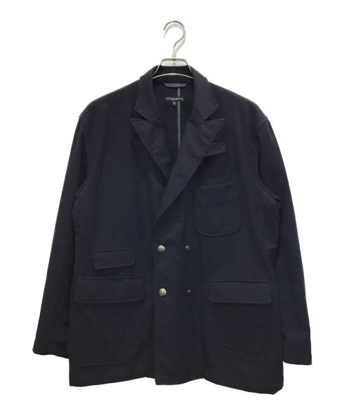 Engineered Garments（エンジニアド ガーメンツ）Engineered Garments (エンジニアド ガーメンツ) BEAMS PLUS (ビームスプラス) 別注 MID FIELD DOUBLE BRESTED BLAZER TROPICAL WOOL ネイビー サイズ:Sの古着・服飾アイテム