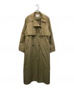 Ameriアメリ）の古着「THINDOWN TRENCH COAT　シンダウン トレンチコート」｜ベージュ