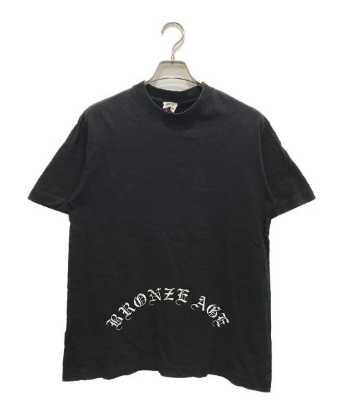 BRONZE AGE（ブロンズエイジ）BRONZE AGE (ブロンズエイジ) プリントTシャツ ブラック サイズ:不明（実寸参照）の古着・服飾アイテム