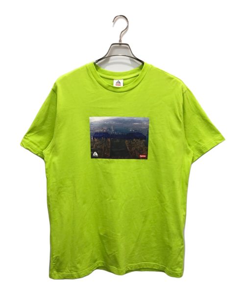 SUPREME（シュプリーム）Supreme (シュプリーム) NIKE ACG (ナイキエージーシー) Grid Tee イエロー サイズ:Lの古着・服飾アイテム