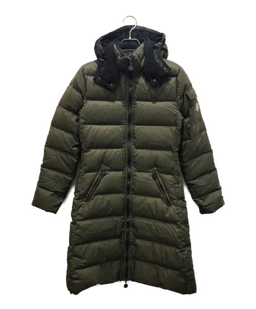 MONCLER（モンクレール）MONCLER (モンクレール) MOKA ダウンコート カーキの古着・服飾アイテム