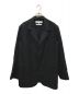 COMME des GARCONS SHIRT（コムデギャルソンシャツ）の古着「テーラードジャケット」｜ブラック