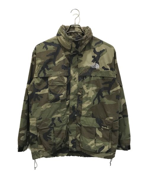 THE NORTH FACE（ザ ノース フェイス）THE NORTH FACE (ザ ノース フェイス) FRONTIERS PARKA オリーブ サイズ:Lの古着・服飾アイテム