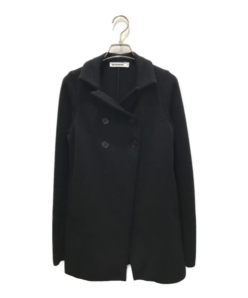 JIL SANDER（ジルサンダー）JIL SANDER (ジルサンダー) ニットPコート ホワイト サイズ:34の古着・服飾アイテム