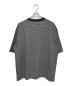 MARKA (マーカ) ORGANIC COTTON 32G KNIT BORDER TEE S/S ブラック サイズ:1：7000円