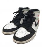 NIKEナイキ）の古着「Air Jordan 1 Mid SE」｜ホワイト×レッド