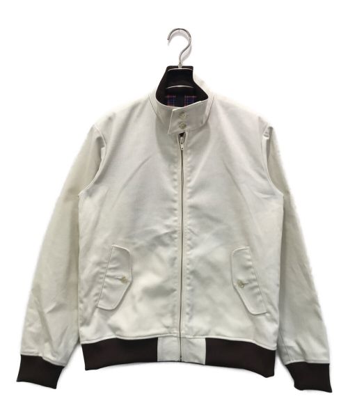 original john（オリジナルジョン）Original John (オリジナルジョン) BI-COLOR HARRINGTON JACKET ホワイト サイズ:M 未使用品の古着・服飾アイテム