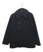 lenoリノ）の古着「10BUTTON PEA COAT」｜ブラック