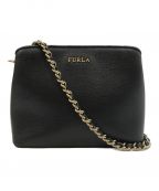 FURLAフルラ）の古着「TESSA MINI CROSSBODY W バッグ」｜ブラック