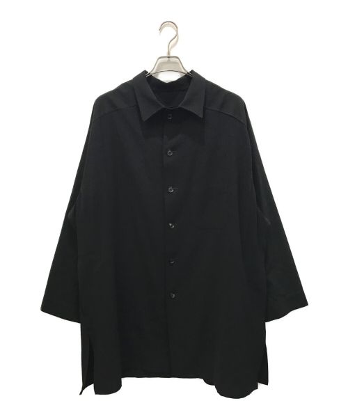 Yohji Yamamoto pour homme（ヨウジヤマモト プールオム）Yohji Yamamoto pour homme (ヨウジヤマモト プールオム) Deformed Raglan Coat ブラック サイズ:1の古着・服飾アイテム