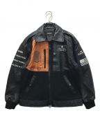 AVIREXアヴィレックス）の古着「ARMY MECHANIC JACKET」｜ブラック