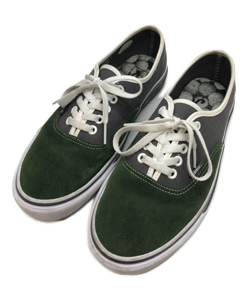 VANS（バンズ）VANS (ヴァンズ) AUTHENTIC ローカットスニーカー グリーン サイズ:26.5cmの古着・服飾アイテム