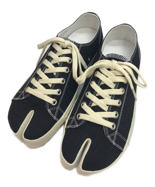 Maison Margiela（メゾンマルジェラ）Maison Margiela (メゾンマルジェラ) TABI LOW TOP ブラック サイズ:40の古着・服飾アイテム