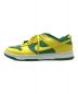 NIKE (ナイキ) DUNK LOW RETRO BTTYS ローカットスニーカー APPLE GREEN/YELLOW STRIKE サイズ:27.5：6800円