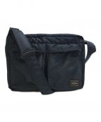 PORTERポーター）の古着「TANKER SHOULDER BAG(L)」｜アイアンブルー